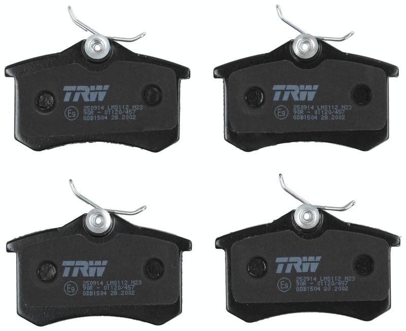 TRW GDB1504 Brake Pad Set, disc brake