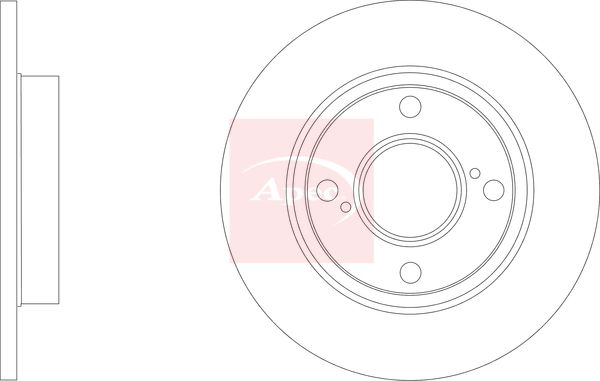 APEC Brake Disc DSK3828
