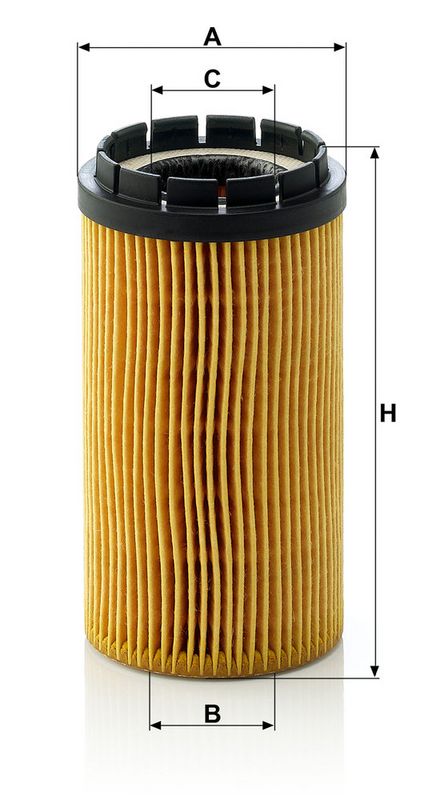 Oliefilter past: CHRYSLER RAM VAN, VOYAGER IV  HYUNDAI ELANTRA III, HIGHWAY, SANTA FÉ I, TRAJET, TUCSON  JEEP CHEROKEE  KIA CARENS I, CERATO I, SPORTAGE II 1.5D-2.8D 09.99-12.10