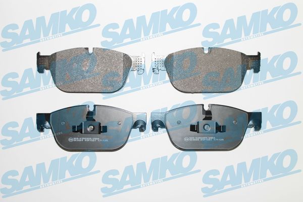 Комплект гальмівних накладок, дискове гальмо, Samko 5SP1561