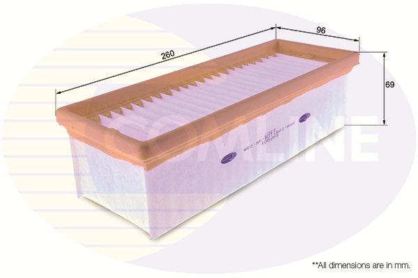 Повітряний фільтр, Comline EAF801