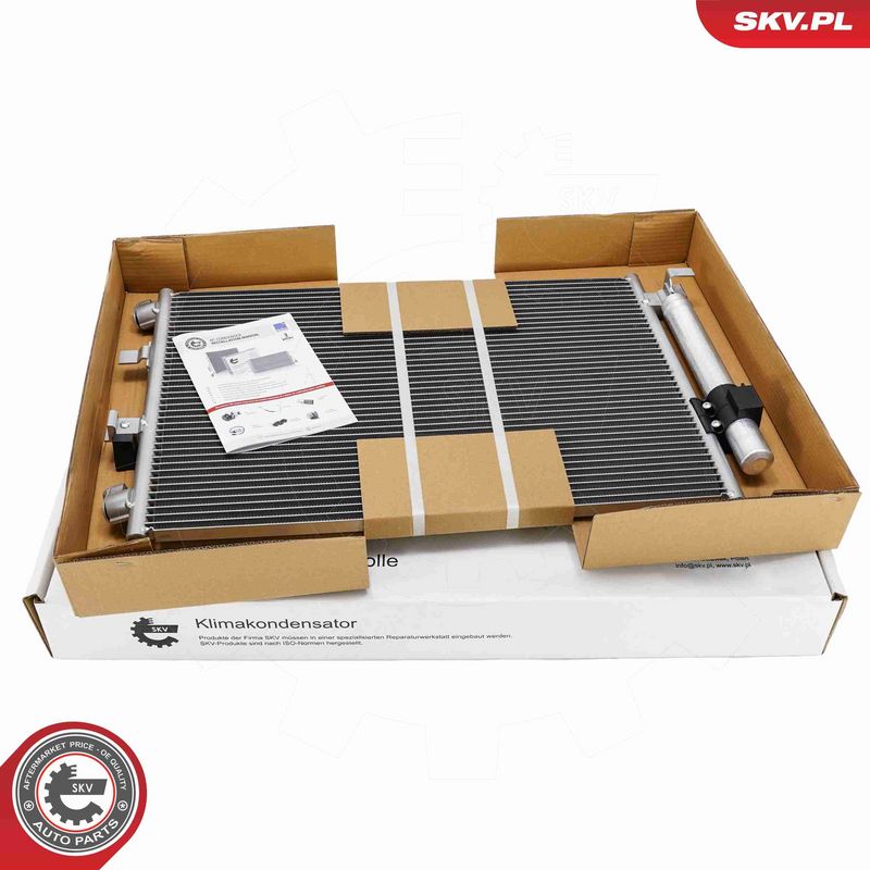 ESEN SKV 86SKV146 Condenser, air conditioning