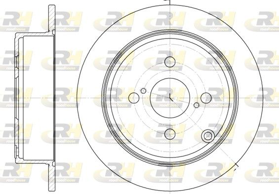 Гальмівний диск, Roadhouse 61073.00