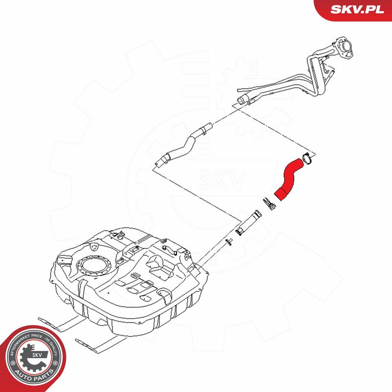 ESEN SKV 96SKV063 Fuel Line
