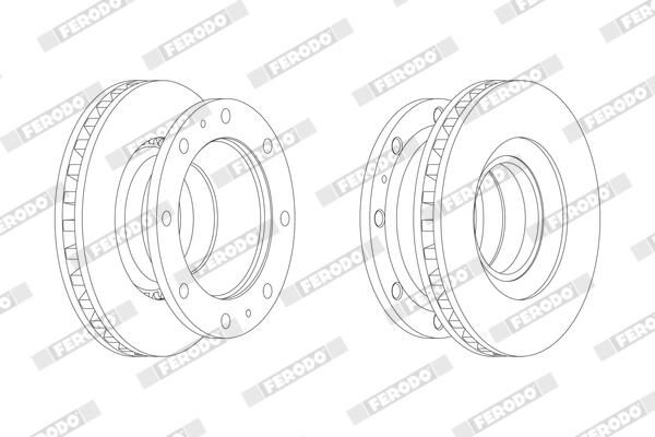 Brzdový kotouč FCR110A