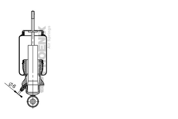 Mech, pneumatické odpružení CD 075 141 011