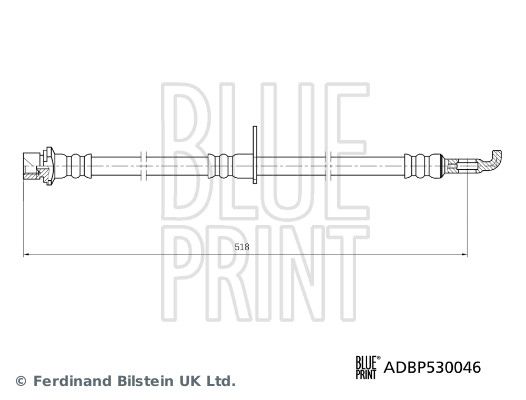 BLUE PRINT Remslang ADBP530046