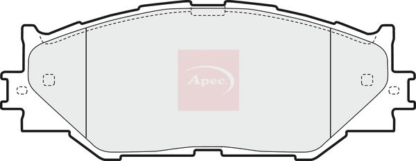 APEC Brake Pad Set, disc brake PAD1586