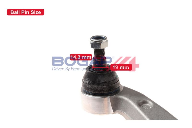 This part match OEM code: 8KD407693D