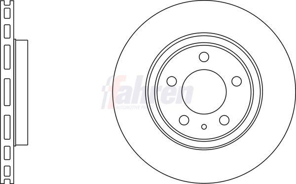 Fahren Brake Disc FBD6257