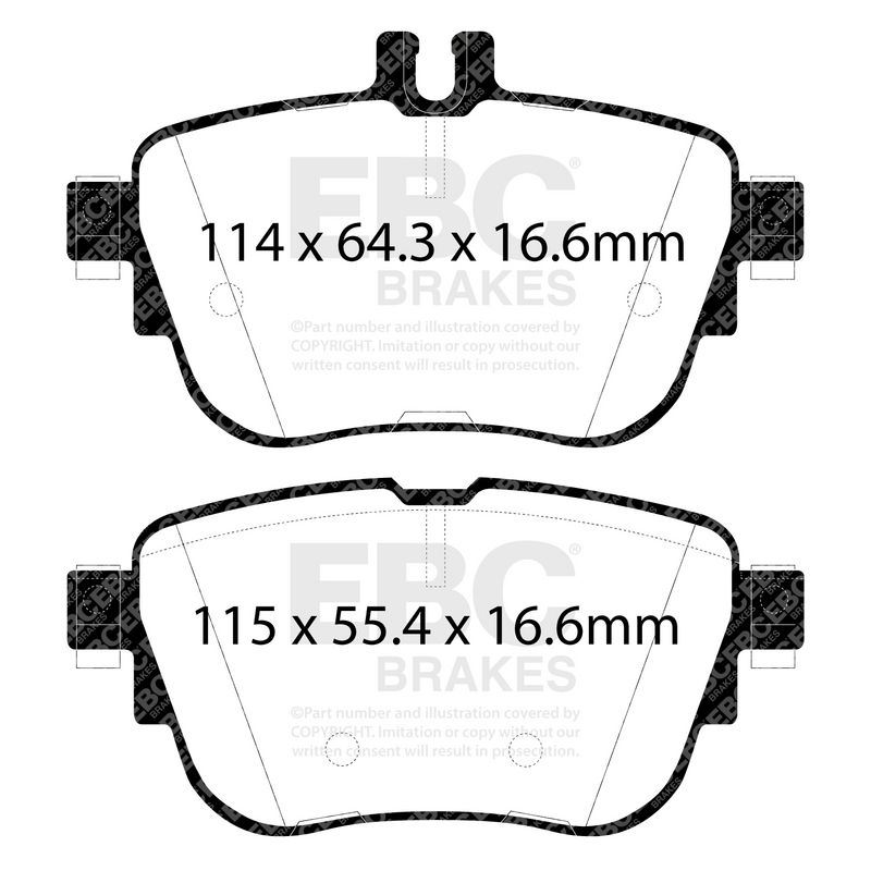 EBC Brakes Remblokkenset, schijfrem DP42297R