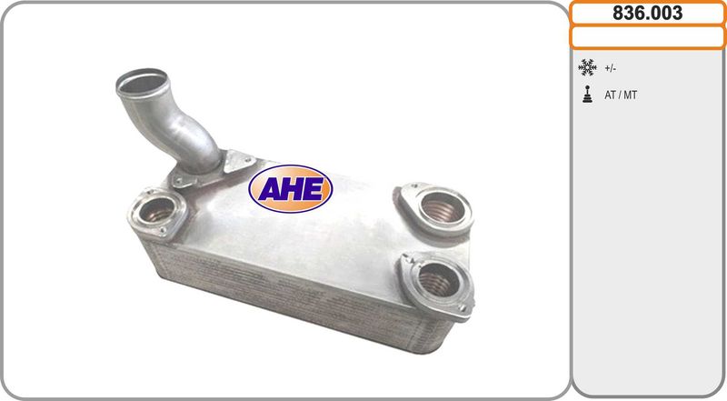 AHE 836.003 - Variklio alyvos aušintuvas