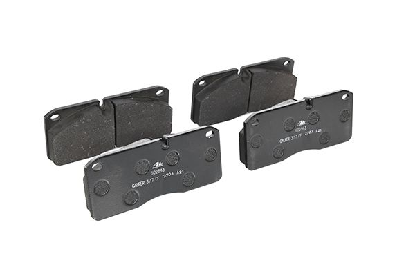 Piduriklotsi komplekt, ketaspidur, ATE 13.0460-2843.2