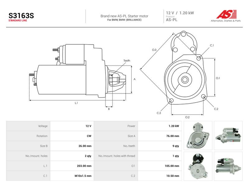 This part match OEM code: 12417594292