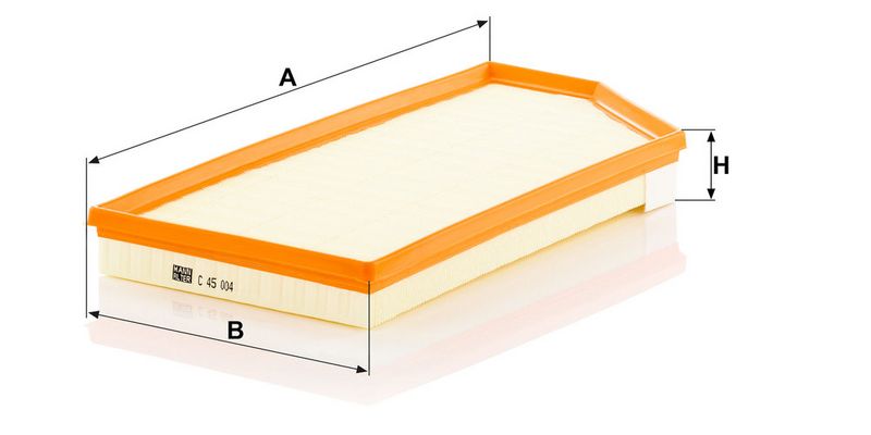 Õhufilter, MANN-FILTER C 45 004