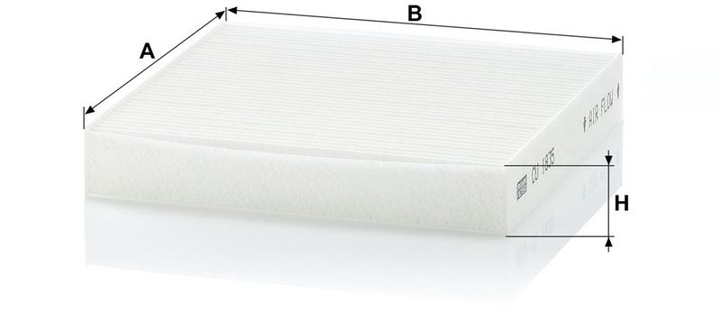 Filter, salongiõhk, MANN-FILTER CU 1835