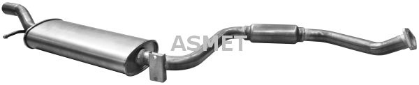 ASMET 18.009 Centre Muffler
