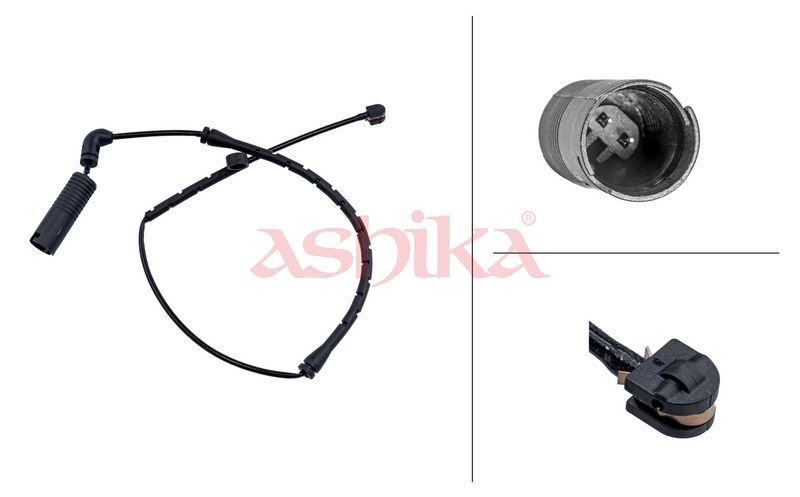 ASHIKA Įspėjimo kontaktas, stabdžių trinkelių susidėvėjimas