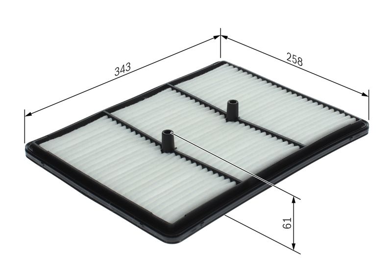BOSCH Air Filter F 026 400 670