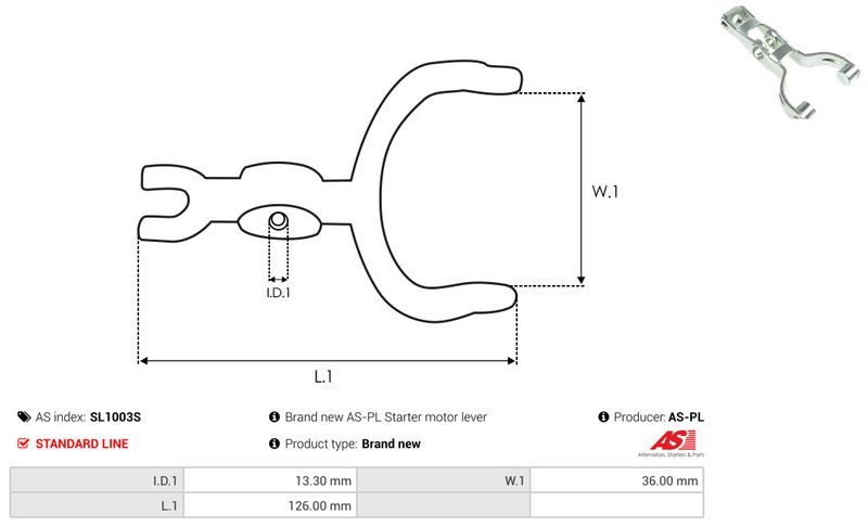 Starterihoob, Karburaator, AS-PL SL1003S