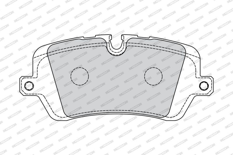FERODO Plaquettes de frein à disque FDB4678