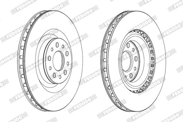 FERODO DDF2289C Brake Disc