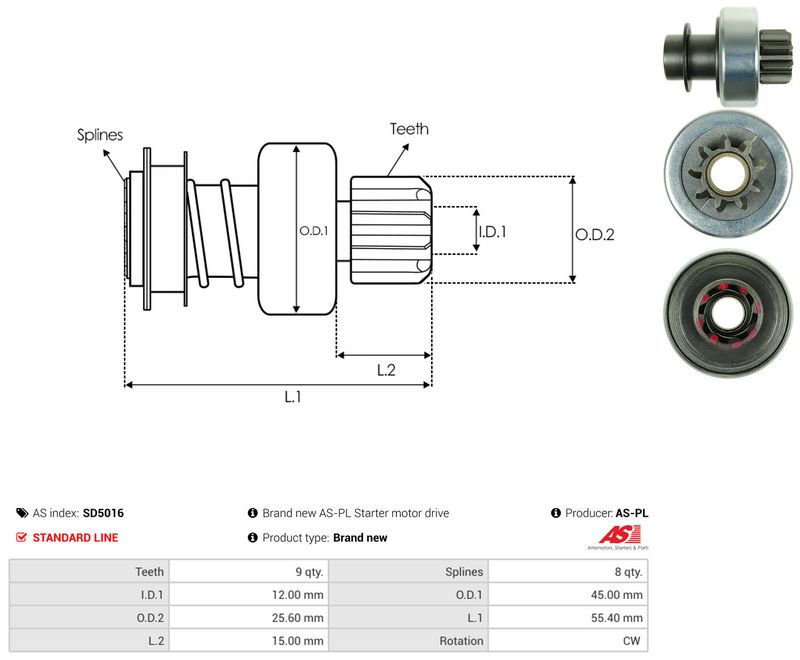 Vabajooks, starter, AS-PL SD5016