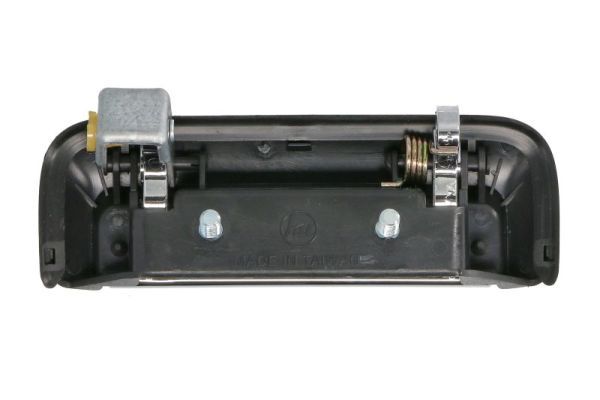 Door handle Voor Links (extern, chroom/zwart) past: MITSUBISHI L 200, L 300 II, PAJERO II, PAJERO III 11.86-02.06