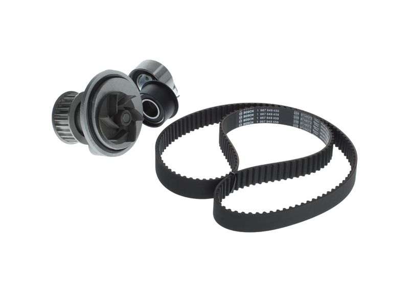 Veepump + hammasrihmakomplekt, BOSCH 1 987 945 348