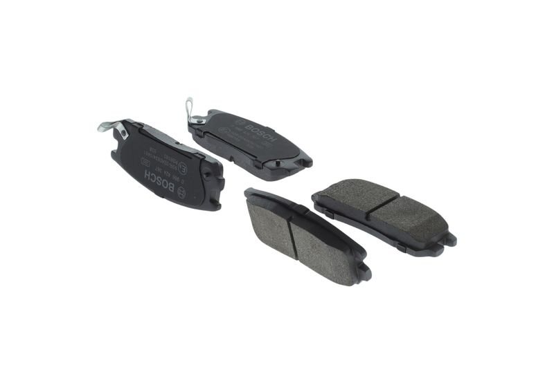 Piduriklotsi komplekt, ketaspidur, BOSCH 0 986 424 367