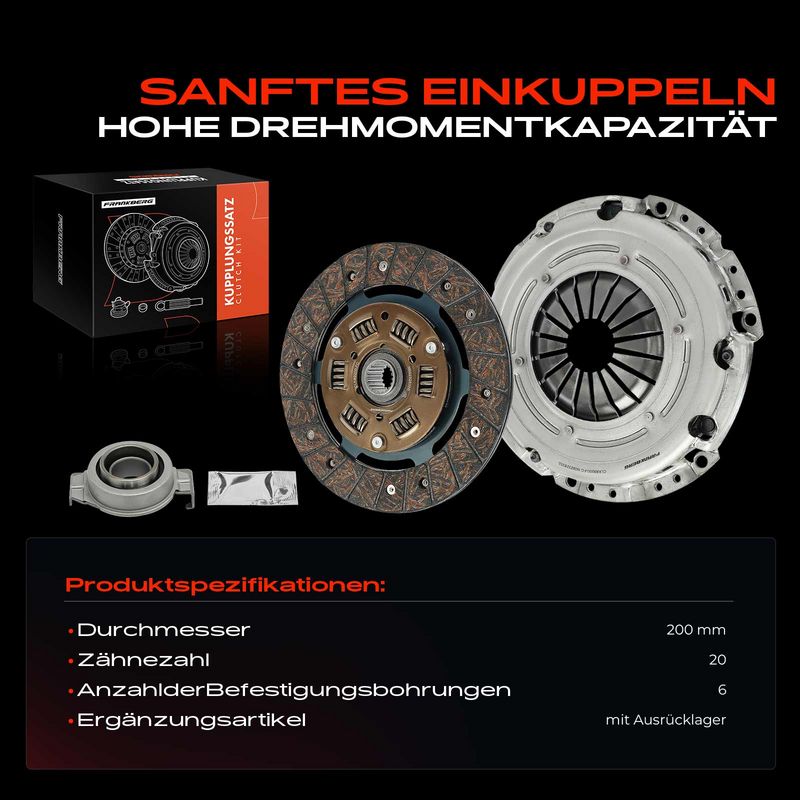 Frankberg 5481FB0037843 Clutch Kit