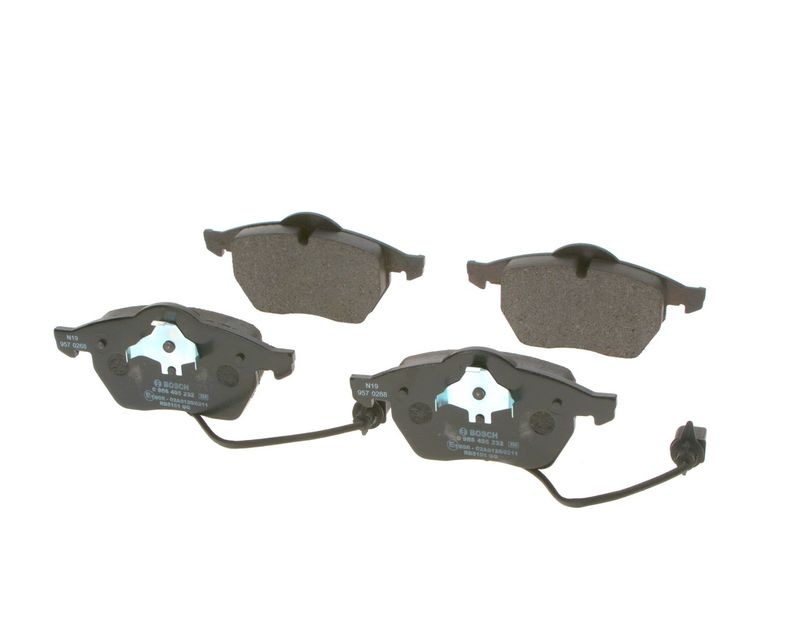 Set placute frana,frana disc 0 986 495 232 BOSCH