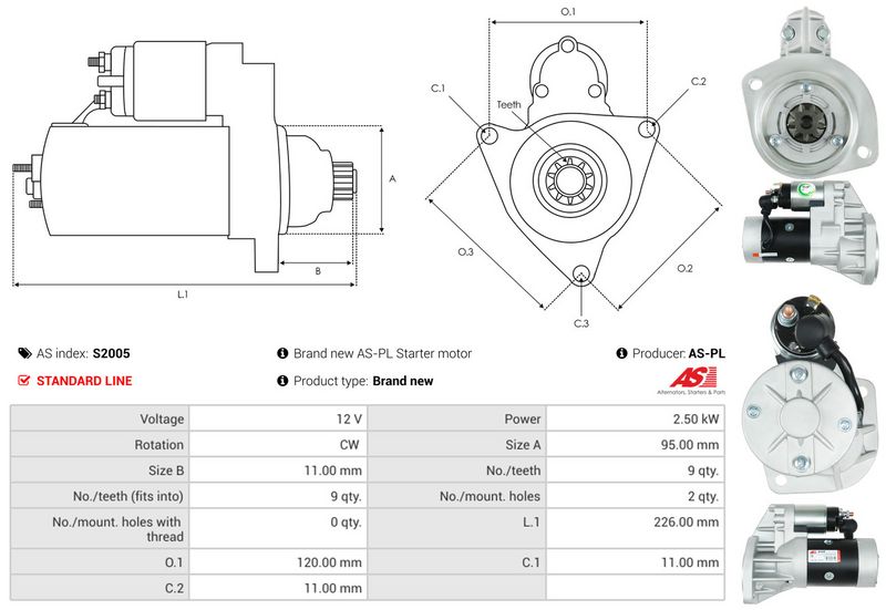 AS-PL S2005 Starter