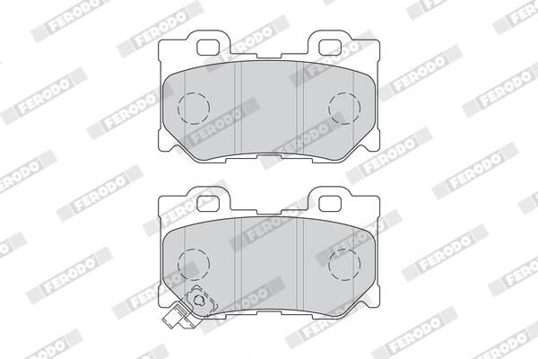 FERODO FDB4312 Brake Pad Set, disc brake