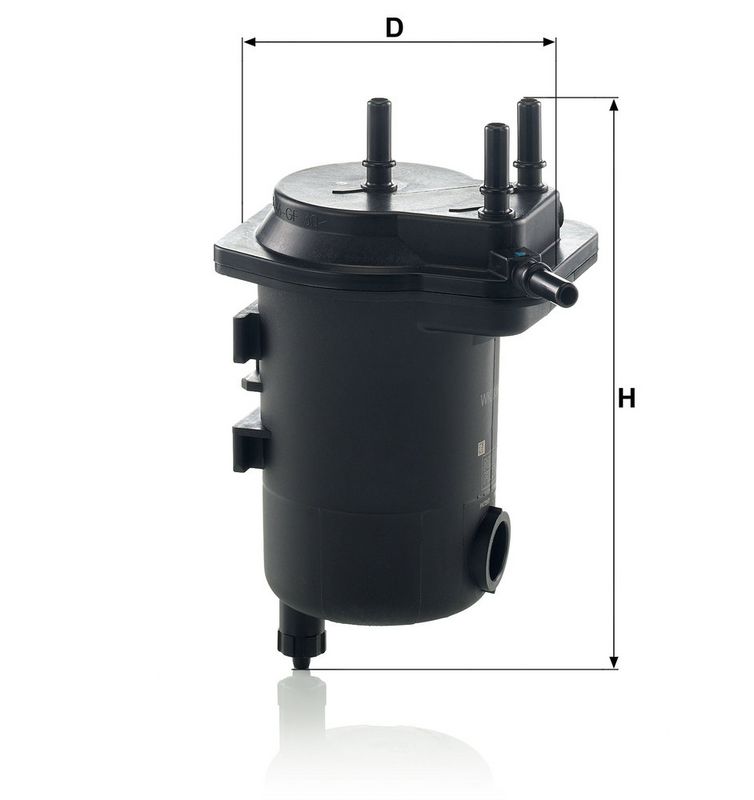 Kütusefilter, MANN-FILTER WK 939, 12 x