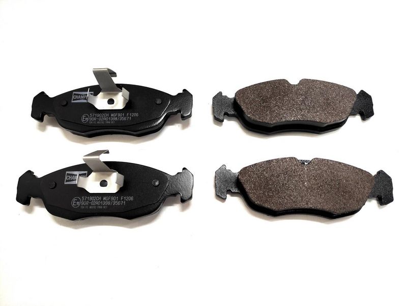 Plaquettes+de+frein+à+disque CHAMPION 571902CH