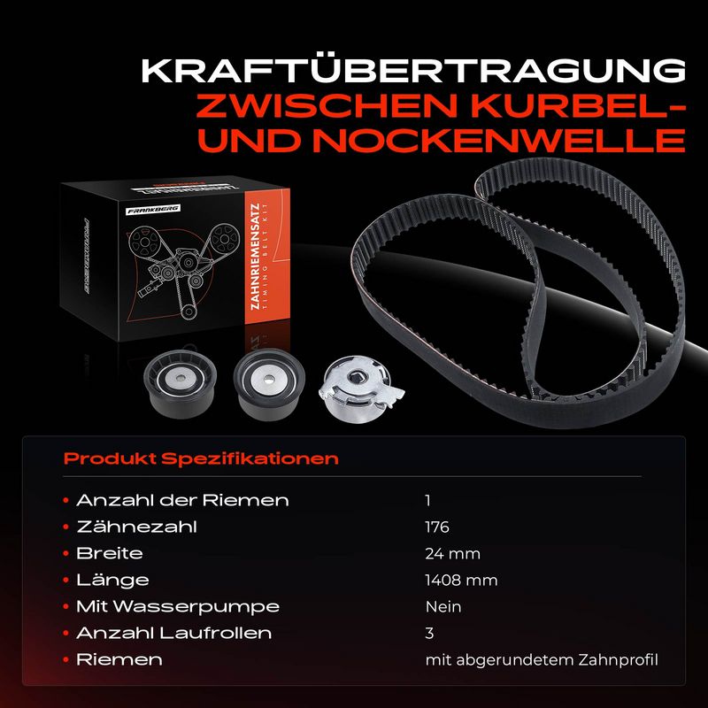 Frankberg 5481FB0020909 Timing Belt Kit