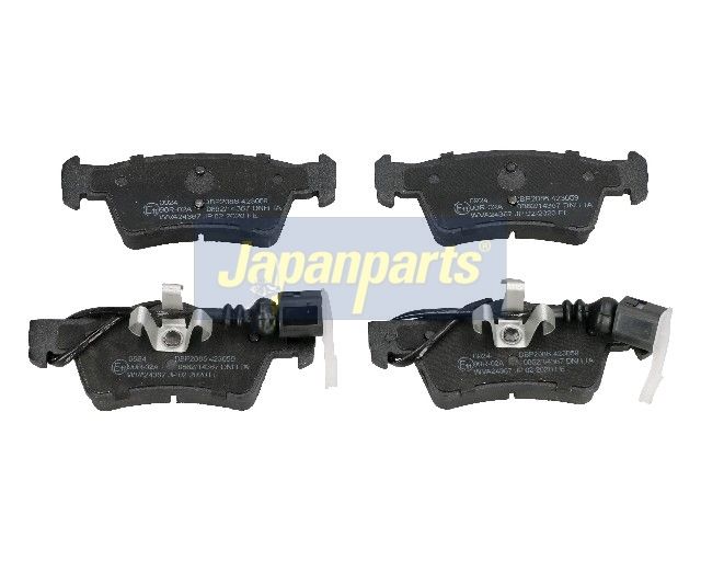 JAPANPARTS Комплект тормозных колодок, дисковый тормоз