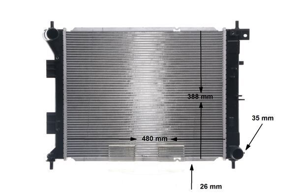 Product Image - Radiateur - CR1693000S - MAHLE