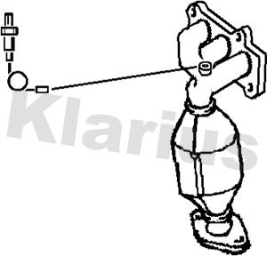 KLARIUS 322660 - Catalytic Converter