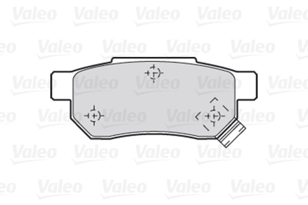 VALEO 301053 Brake Pad Set, disc brake