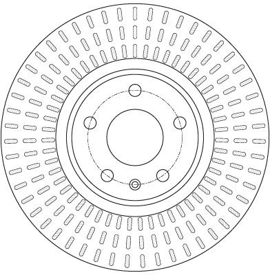 TRW DF6148 Brake Disc