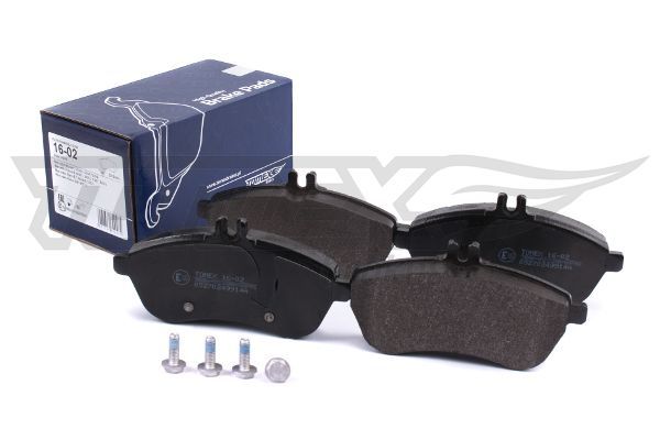 TOMEX Brakes TX 16-02 Brake Pad Set, disc brake