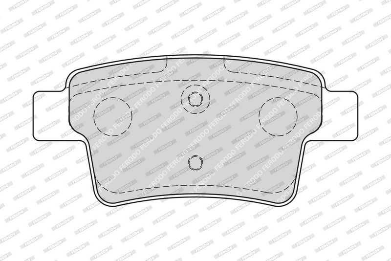 FERODO Plaquettes de frein à disque FDB1973