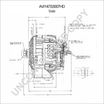 generátor AVI147S3007HD