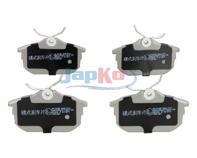 set placute frana,frana disc JAPKO 51507