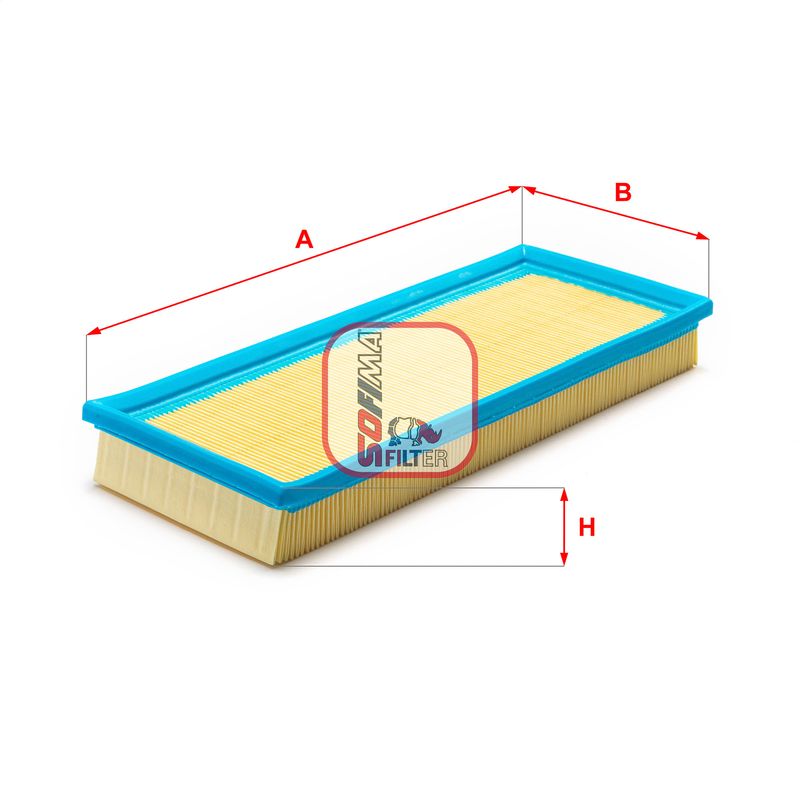 Повітряний фільтр, фільтрувальний елемент, Sofima S7800A
