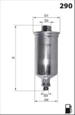 Filtro combustible