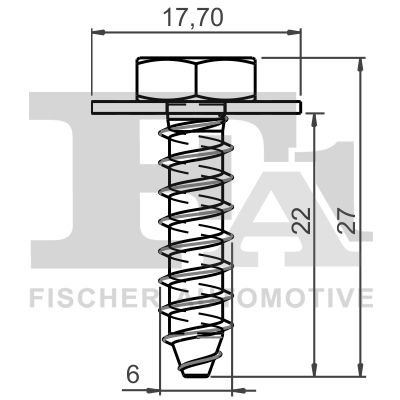FA1 77-70011.5 Screw