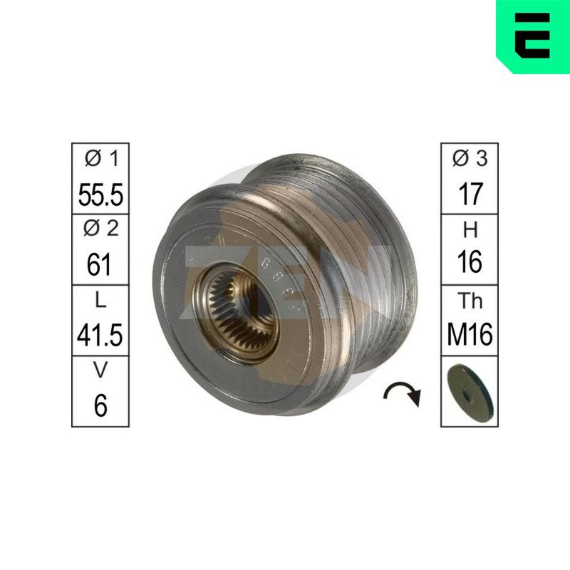 Механізм вільного ходу генератора, Era ZN5389